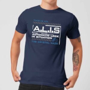 Crystal Maze A.L.I.S. Men's T-Shirt - Navy - S - Navy