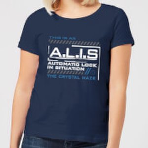 Crystal Maze A.L.I.S. Women's T-Shirt - Navy - XS - Navy