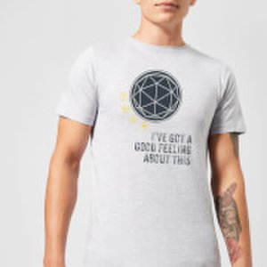 Crystal Maze I've Got A Good Feeling About This- Industrial Men's T-Shirt - Grey - S - Grey