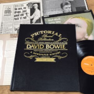 David Bowie Pictorial Edition Newspaper Book