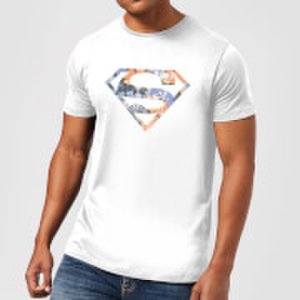 Dc Comics Dc originals floral superman men's t-shirt - white - s - white