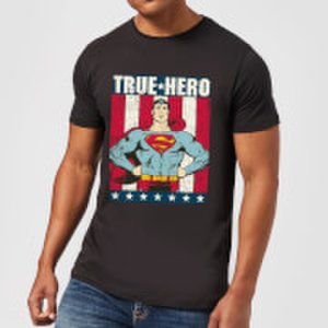 DC Originals Superman True Hero Men's T-Shirt - Black - S - Black