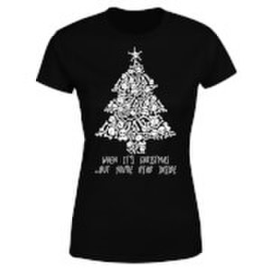 The Christmas Collection Dead inside women's t-shirt - black - s - black
