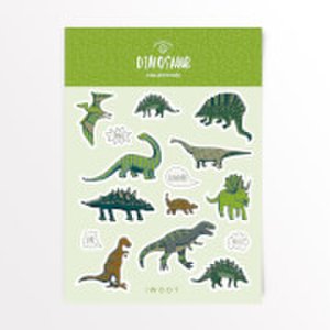 By Iwoot Dinosaur sticker pack