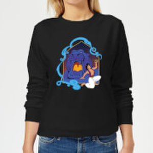 Disney Aladdin Cave Of Wonders Women's Sweatshirt - Black - XL - Black