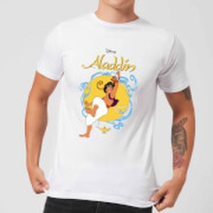 Disney Aladdin Rope Swing Men's T-Shirt - White - S - White