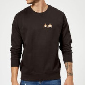 Disney Chip And Dale Backside Sweatshirt - Black - XL - Black