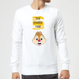 Disney Chip 'N' Dale The Funny One Sweatshirt - White - XL - White
