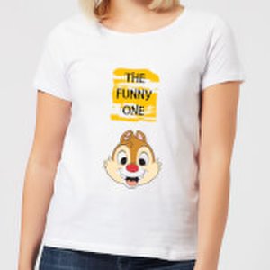 Disney Chip 'N' Dale The Funny One Women's T-Shirt - White - XXL - White
