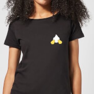 Disney Donald Duck Backside Women's T-Shirt - Black - M - Black