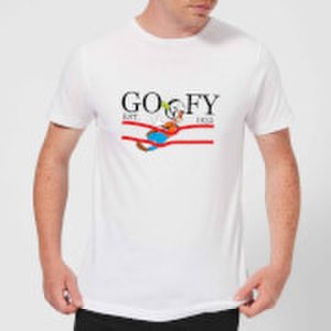 Disney Goofy By Nature Men's T-Shirt - White - M - White
