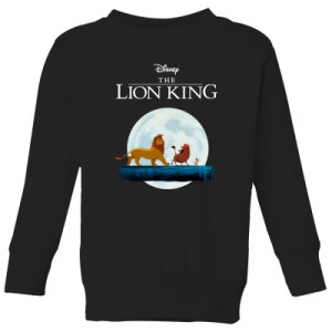 Disney Lion King Hakuna Matata Walk Kids' Sweatshirt - Black - 9-10 Years - Black