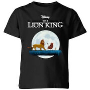 Disney Lion King Hakuna Matata Walk Kids' T-Shirt - Black - 9-10 Years - Black