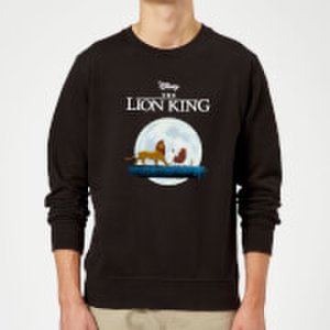 Disney Lion King Hakuna Matata Walk Sweatshirt - Black - S - Black