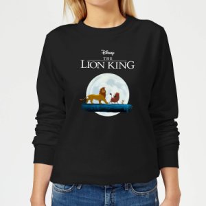 Disney Lion King Hakuna Matata Walk Women's Sweatshirt - Black - 5XL - Black