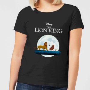Disney Lion King Hakuna Matata Walk Women's T-Shirt - Black - L - Black