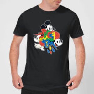 Disney Mickey Mouse Vintage Arrows Men's T-Shirt - Black - M - Black