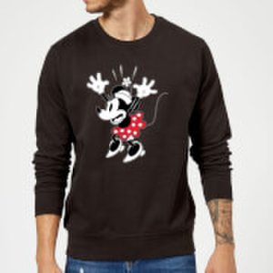 Disney Minnie Mouse Surprise Sweatshirt - Black - M - Black