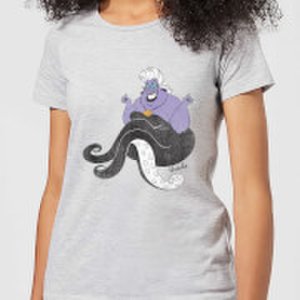 Disney The Little Mermaid Ursula Classic Women's T-Shirt - Grey - S - Grey
