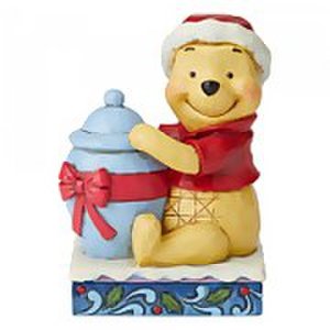 Disney Traditions Holiday Hunny (Winnie the Pooh Christmas Figurine)
