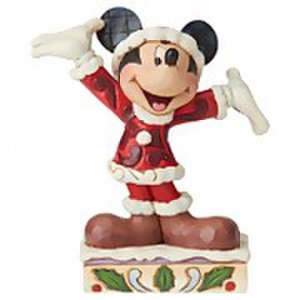 Disney Traditions Tis a Splendid Season (Mickey Mouse Christmas Figurine)