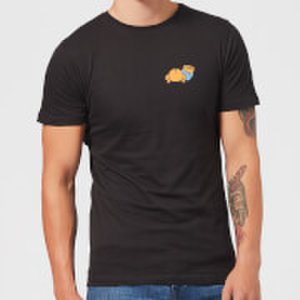 Disney Winnie The Pooh Backside Men's T-Shirt - Black - L - Black