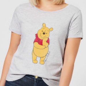 Disney Winnie The Pooh Classic Women's T-Shirt - Grey - M - Grey