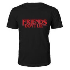 Friends Don't Lie Black T-Shirt - S