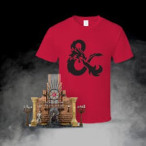 Zbox Game of thrones construction kit and d&d t-shirt - unisex - m