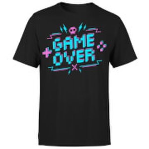 Game Over Gaming T-Shirt - Black - S - Black