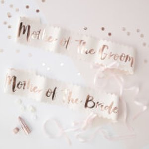 Ginger Ray Mother of the Bride/Groom Sash - Pink/Rose Gold