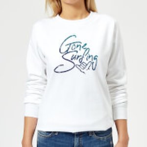 Gone Surfing Women's Sweatshirt - White - XS - White