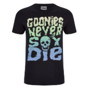Geek Clothing Goonies men's never say die t-shirt - black - s - black