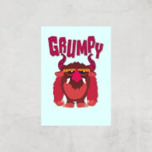 Grumpy Art Print - A2 - Print Only