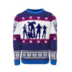 Guardians of the Galaxy Christmas Jumper - Blue - M - Blue