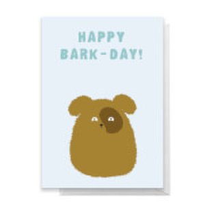 Happy Bark-Day! Greetings Card - Standard Card