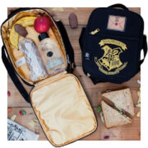 Harry Potter 2 Pocket Lunch Bag - Black/Gold