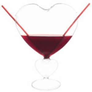 Mixology Heart shaped party bowl