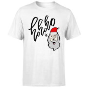 Ho Ho Ho T-Shirt - White - S - White