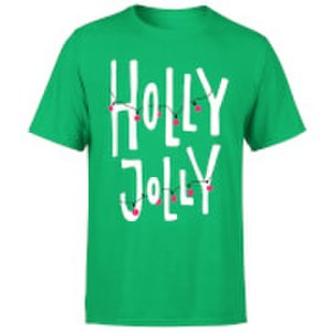 Holly Jolly T-Shirt - Kelly Green - XXL - Kelly Green