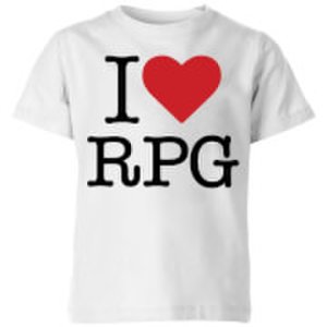 The Gaming Collection I love rpg kids' t-shirt - white - 5-6 years - white