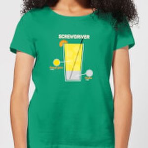 Infographic Screwdriver Women's T-Shirt - Kelly Green - S - Kelly Green