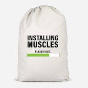 Installing Muscles Cotton Storage Bag - Small