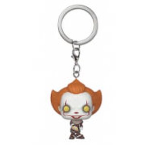 IT Chapter 2 Pennywise with Beaver Hat Pocket Pop! Keychain