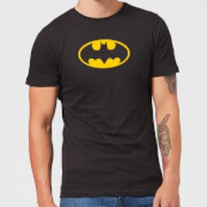 Dc Comics Justice league batman logo men's t-shirt - black - s - black