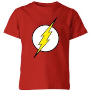 Justice League Flash Logo Kids' T-Shirt - Red - 3-4 Years - Red