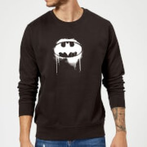 Justice League Graffiti Batman Sweatshirt - Black - 5XL - Black