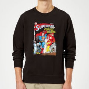 Dc Comics Justice league who is the fastest man alive cover sweatshirt - black - 5xl - black