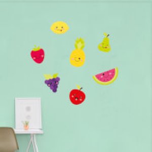 By Iwoot Kids fruit pack 2 wall art sticker pack