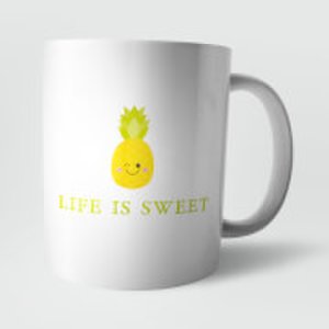 By Iwoot Life is sweet pineapple mug